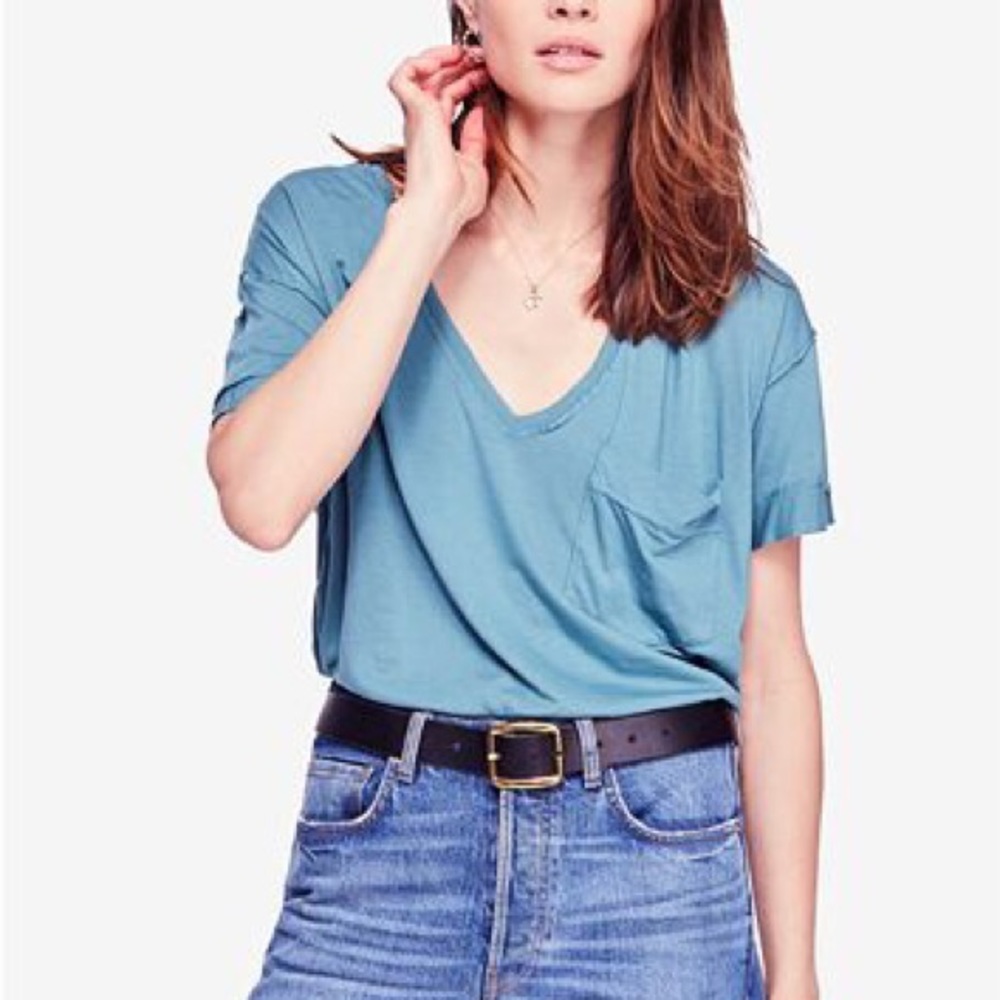 Free People Ronnie Oversized Tee